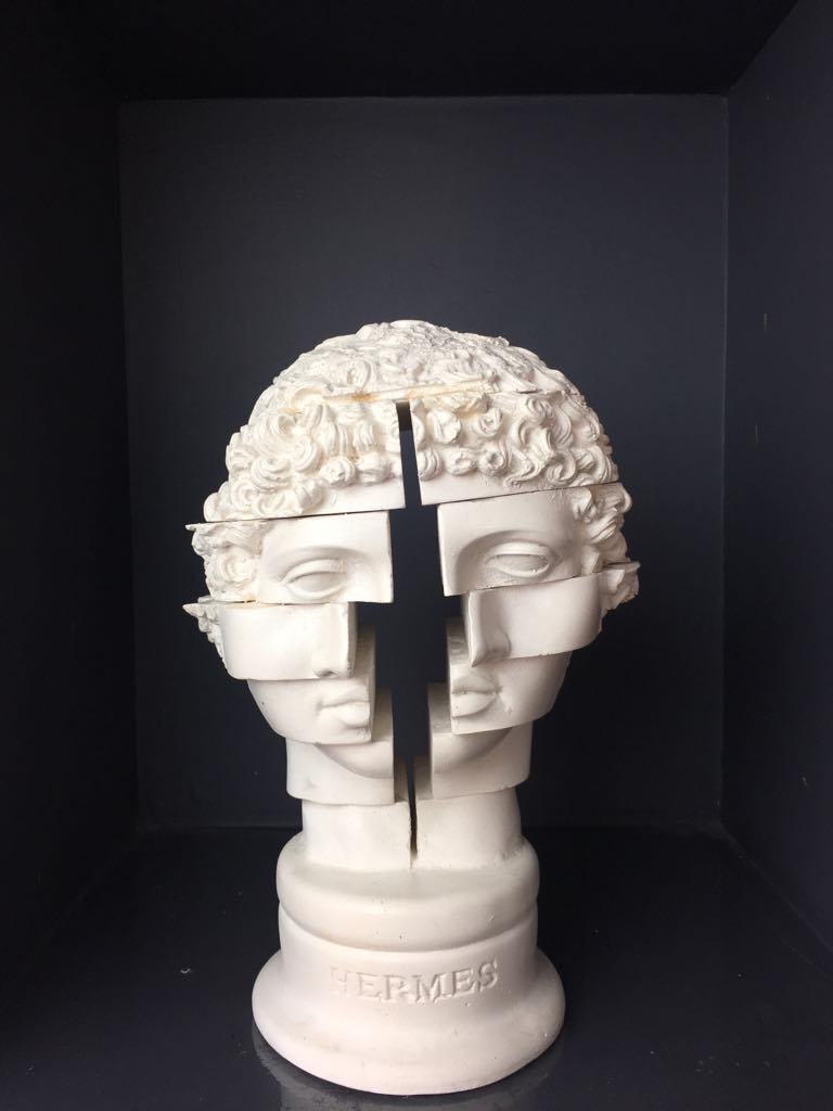 DESİGN HERMES BUST-LEGO FACE - Görsel 2