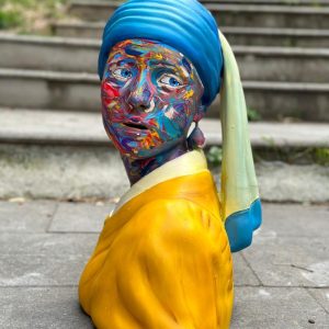 Johannes Vermeer - İnci Küpeli Kız 2