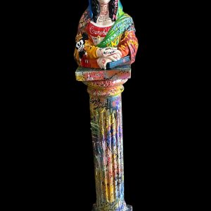 Pop Art Mona Lisa x Street Art Column