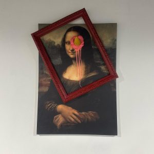 Ice Cream Mona Lisa Tablo